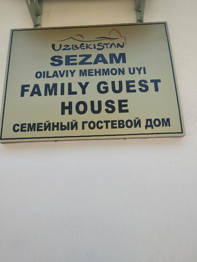 Sezam Hotel Bukhara Eksteriør billede
